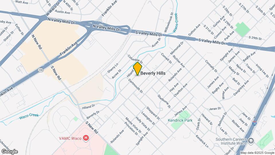 4008 Beverly Dr Map and Location Details