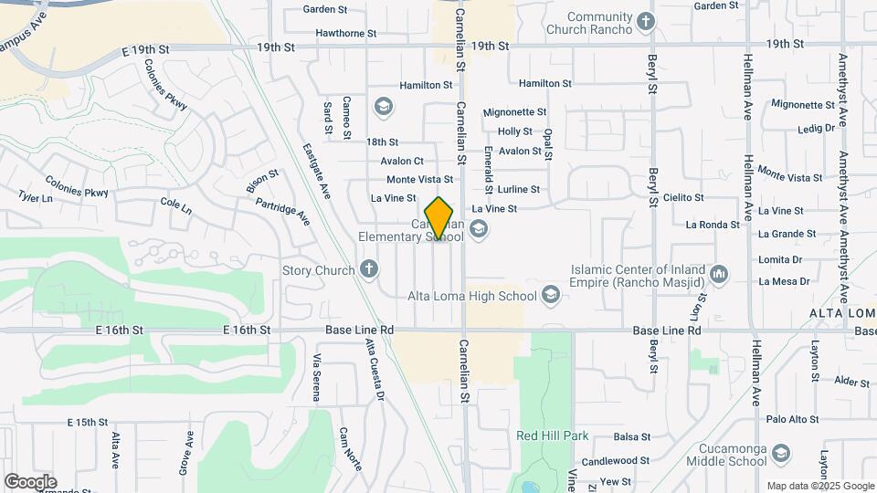 7121 Napa Ave Map and Location Details