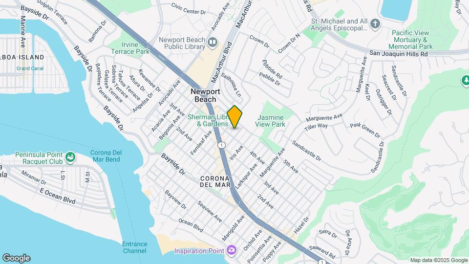 707 Heliotrope Ave Map and Location Details