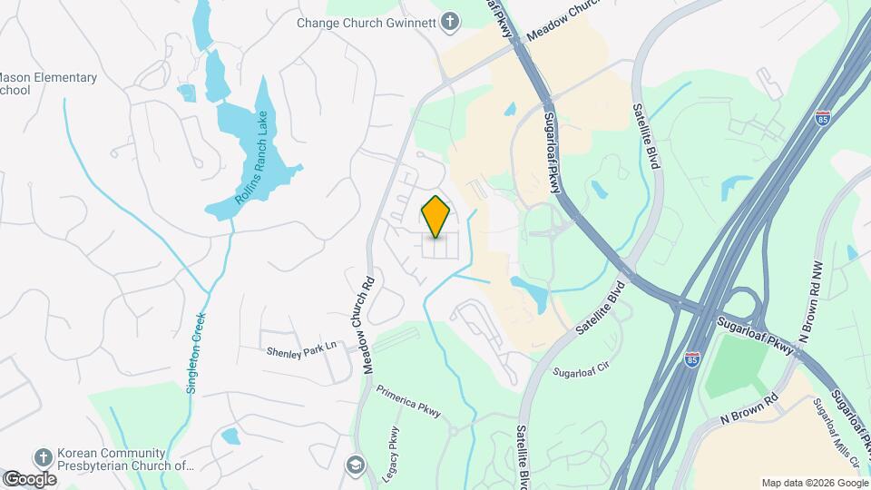 2247 Landing Ridge Dr Map and Location Details