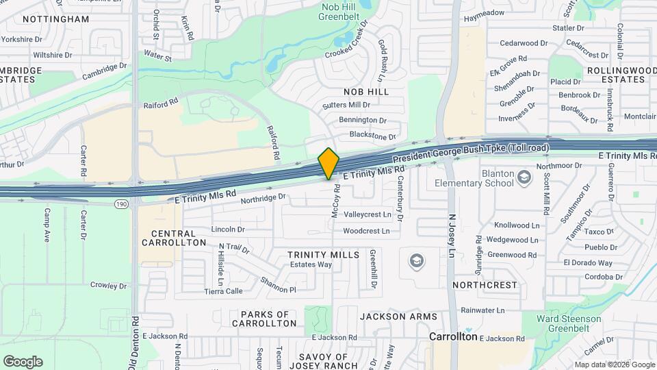 1503 Mccoy Pl Map and Location Details