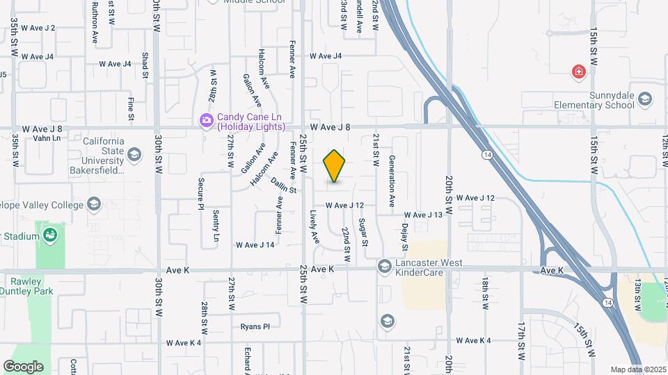 2311 Dallin St Map and Location Details