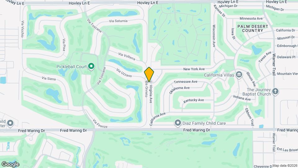 43351 Virginia Ave Mapa y Detalles de la Ubicación
