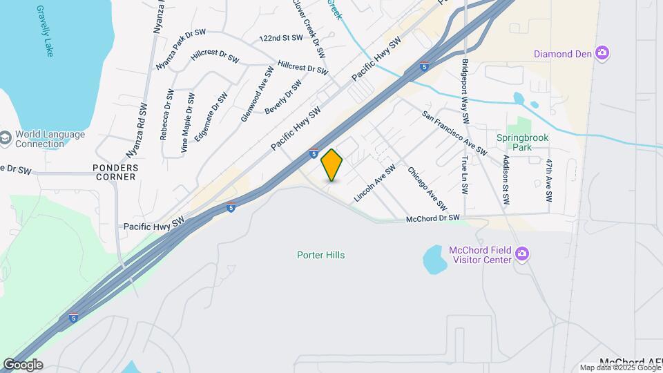 5701 SW McChord Dr Mapa y Detalles de la Ubicación