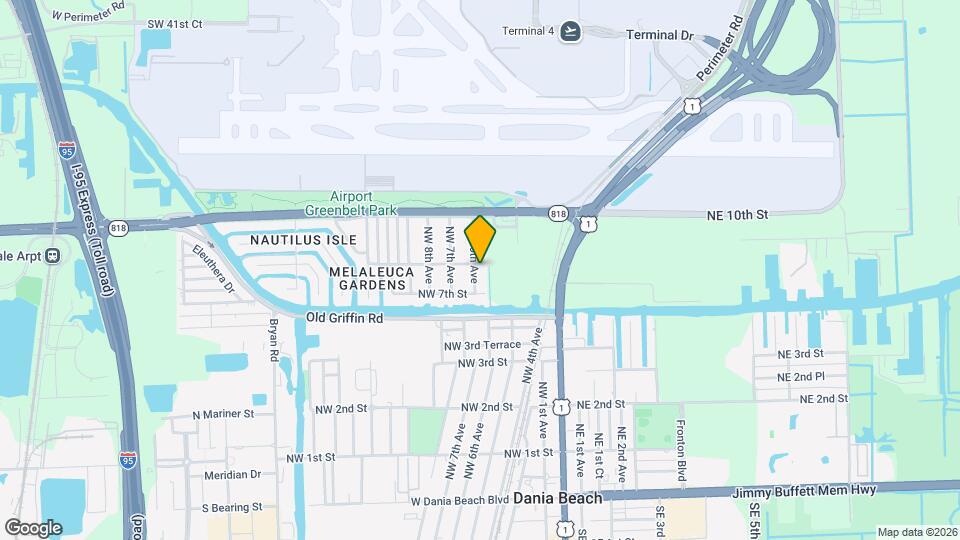 529 NW 8th St Map and Location Details