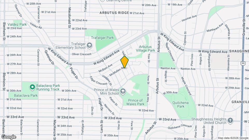 4338 Townley St Map and Location Details