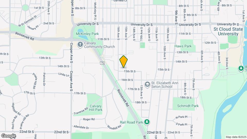 1353 15th Ave S Mapa y Detalles de la Ubicación