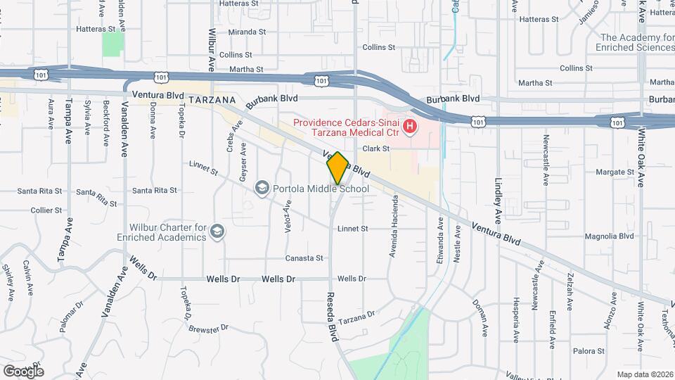 5316 Mecca Ave Map and Location Details