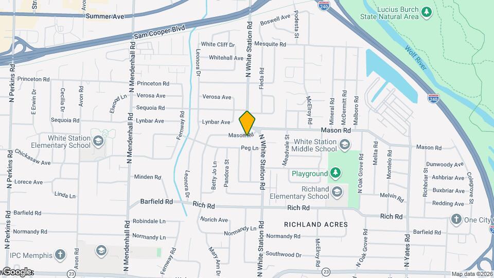 5205 Mason Rd Map and Location Details