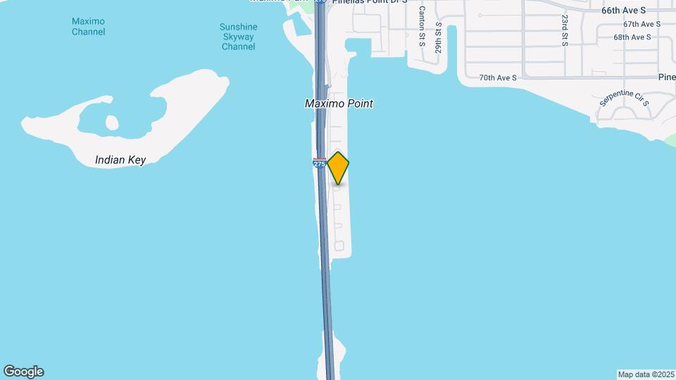 7510 Sunshine Skyway Ln S Map and Location Details