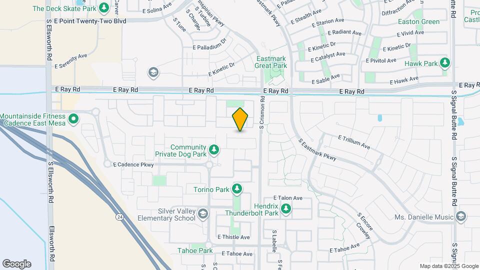 9916 E Thornbush Ave Map and Location Details