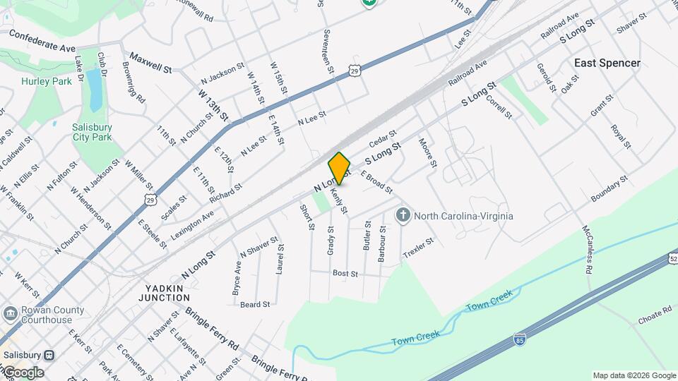 1320 Kenly St Map and Location Details