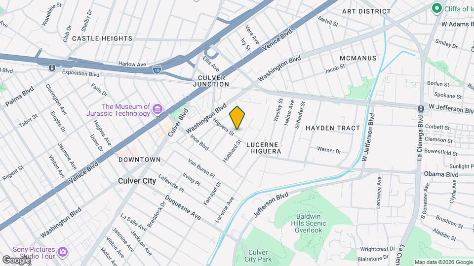 4018 Higuera St Map and Location Details