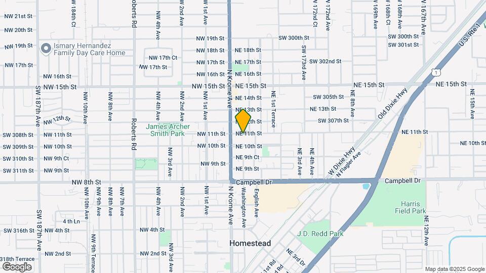 52 NE 11th St Map and Location Details
