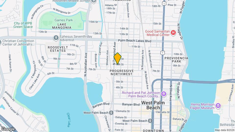 912 8th St Map and Location Details