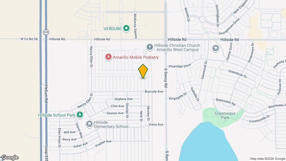 6407 Nick St Map and Location Details