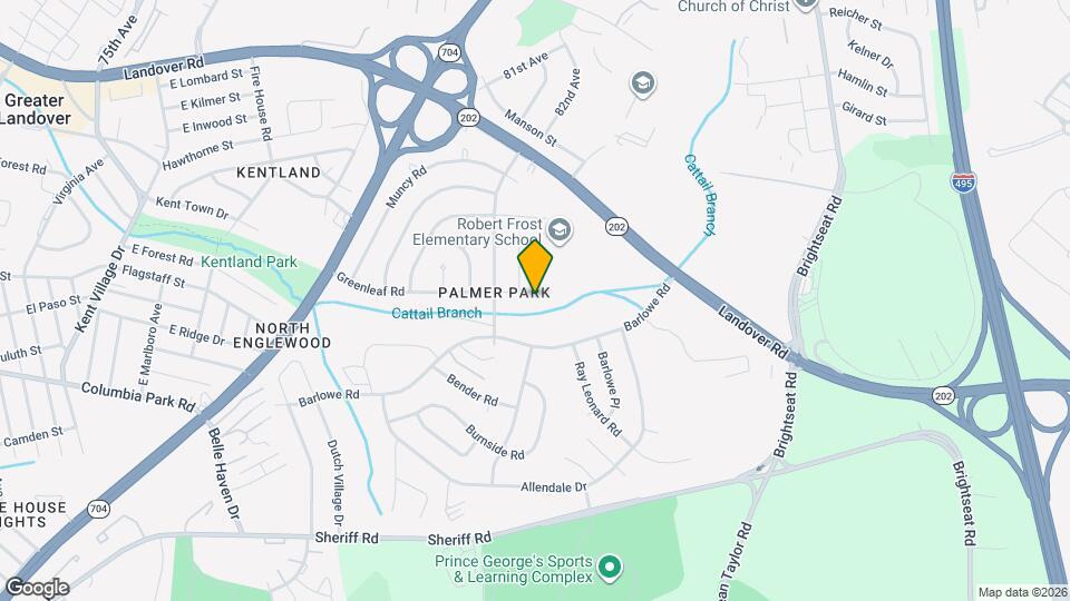 7905 Greenleaf Rd Map and Location Details