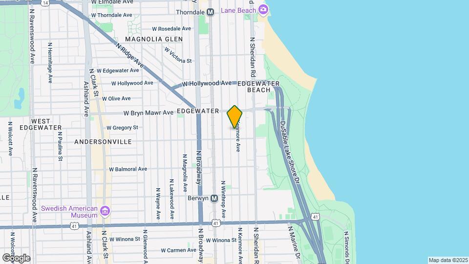 5510 N Kenmore Ave Mapa y Detalles de la Ubicación