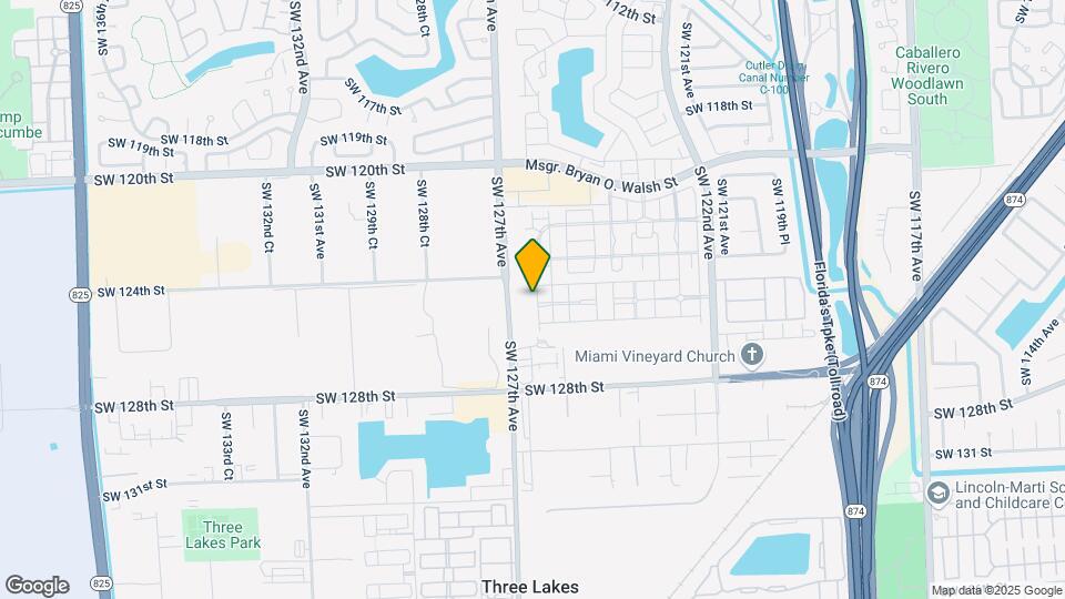 12488 SW 126th Ave Map and Location Details