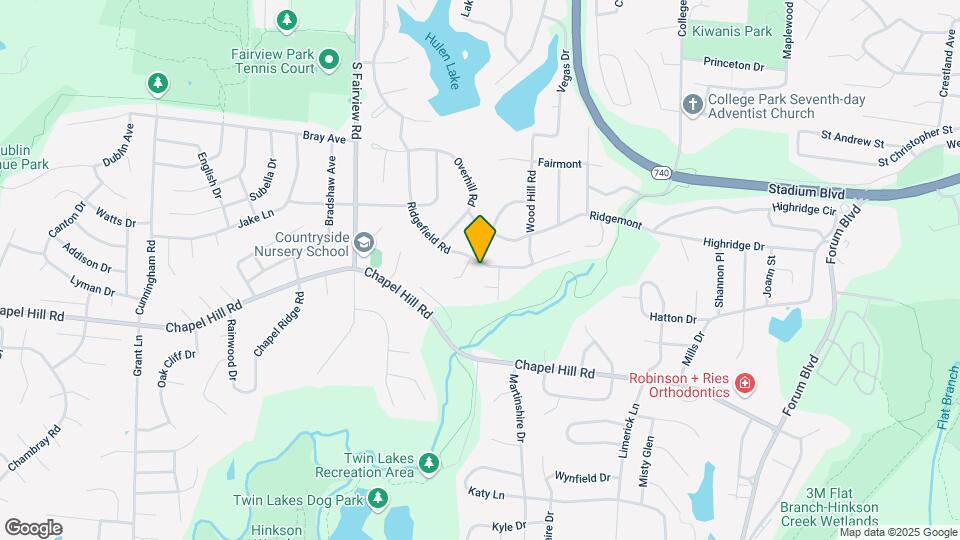 2400 Ridgefield Rd Map and Location Details