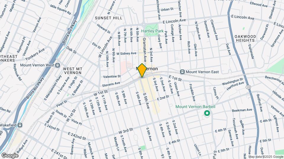 16 W 1st St Map and Location Details