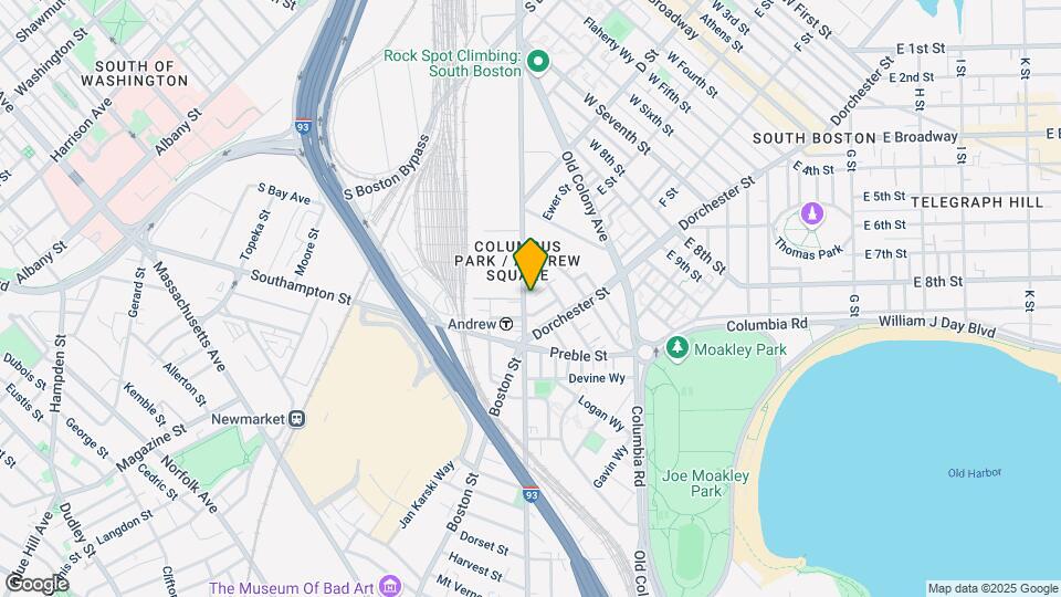 542 Dorchester Ave, Unit 302 Map and Location Details