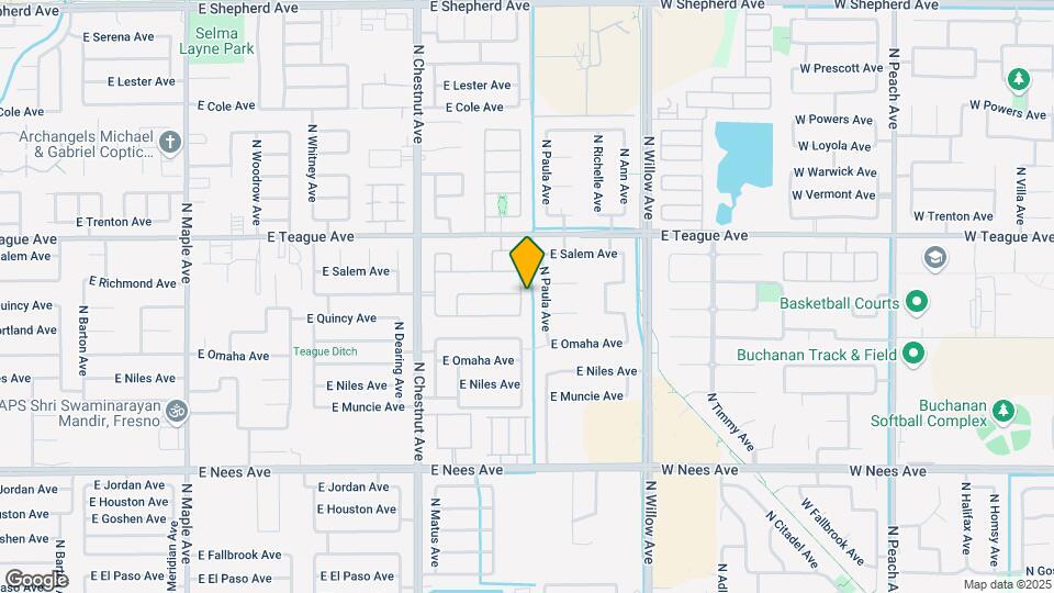 8352 N Shallot Way Map and Location Details