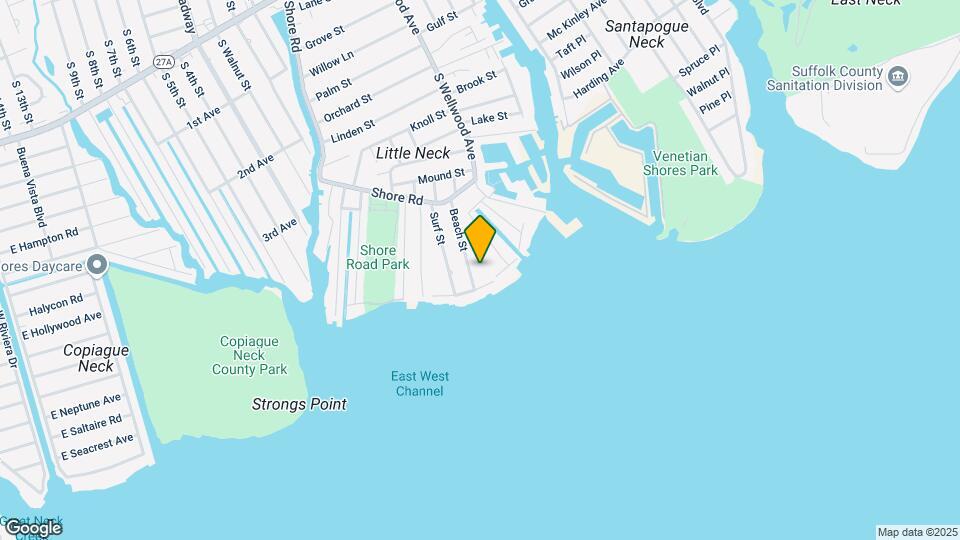 884 Beach St Mapa y Detalles de la Ubicación