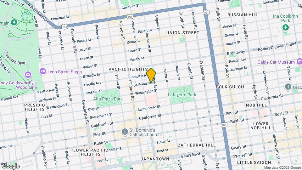 2235 Jackson St Mapa y Detalles de la Ubicación