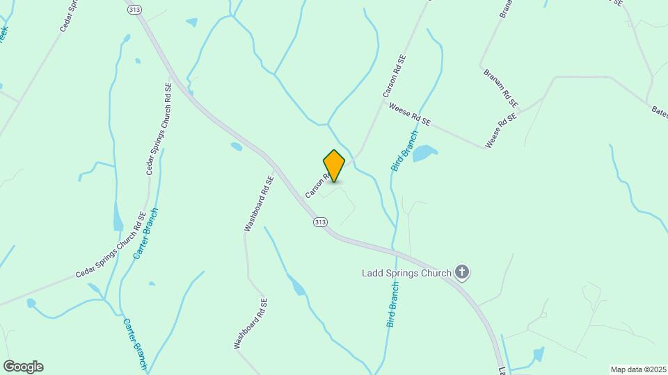 1035 Carson Rd SE Map and Location Details