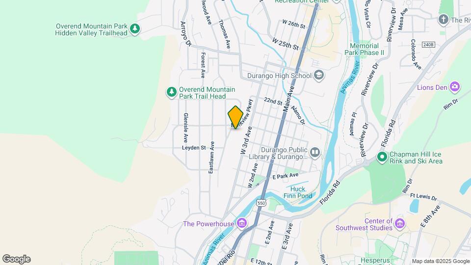 1936 Crestview Dr Map and Location Details
