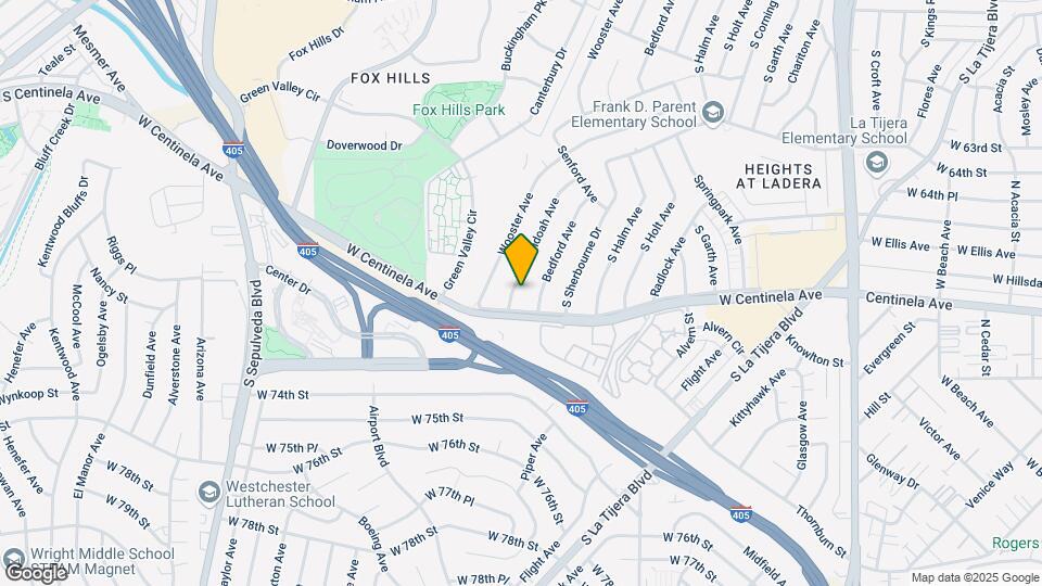 6728 Shenandoah Ave Map and Location Details