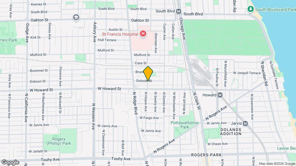 121 Elmwood Ave, Unit 2 Map and Location Details