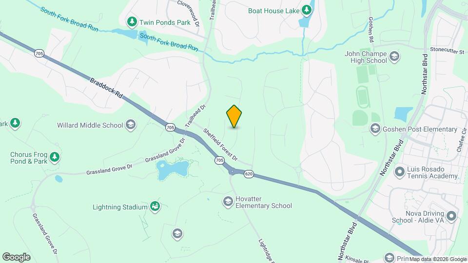 24925 Quimby Oaks Pl Map and Location Details