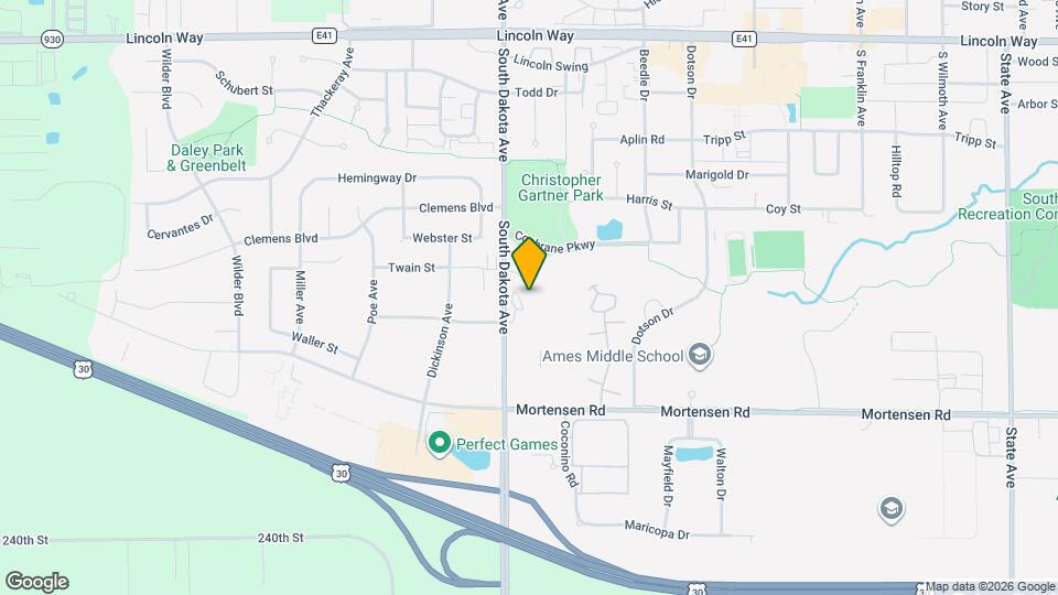 Willow Creek Estates Map and Location Details