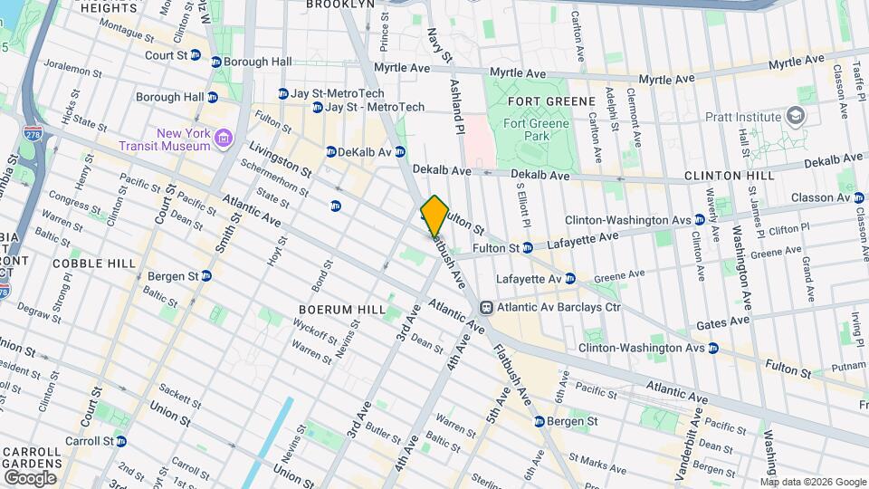 60 Flatbush Ave Map and Location Details