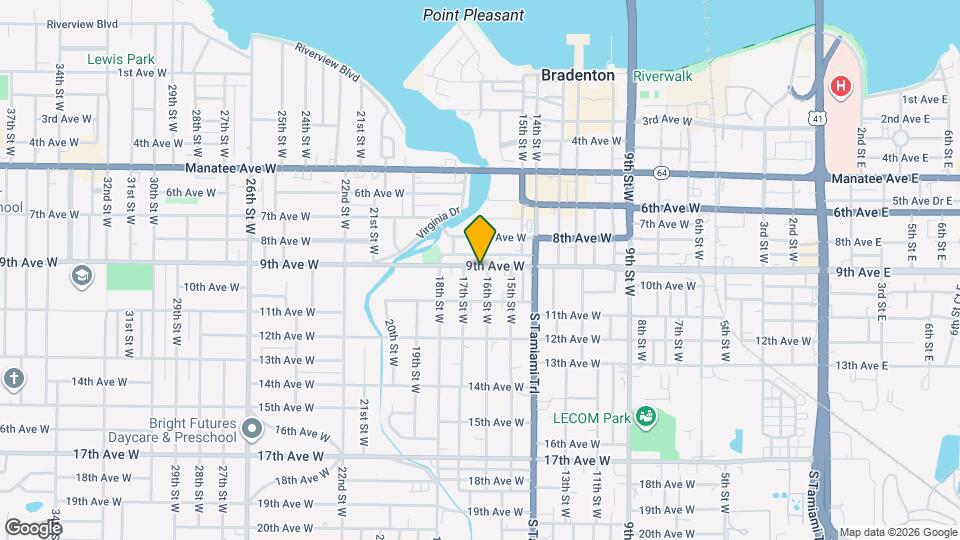 1611 9th Ave W Map and Location Details