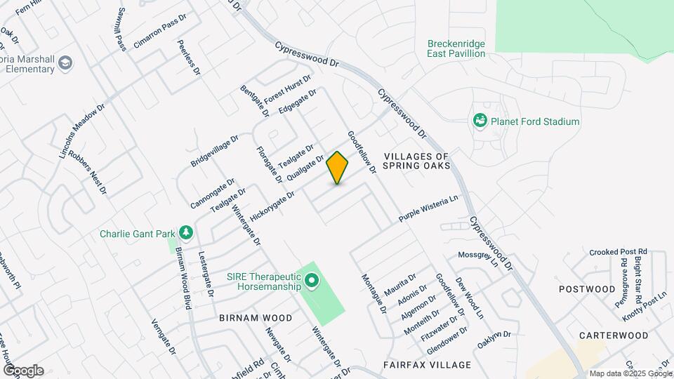 4910 Giant Sequoia Way Map and Location Details