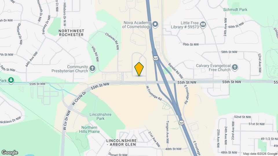 3300 Whalers Ln NW Map and Location Details