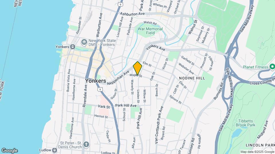 105 Linden St, Unit 2nd Floor Map and Location Details