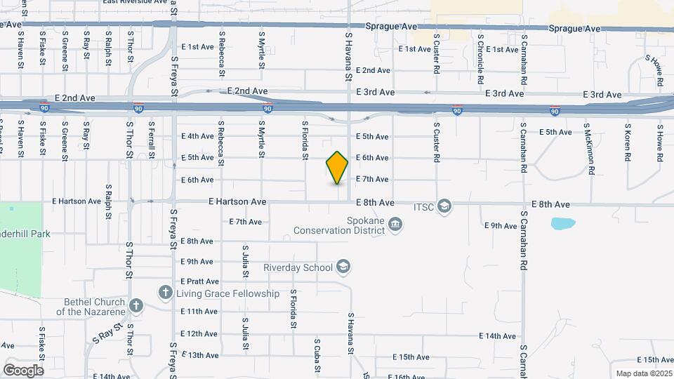 4235 E Hartson Ave Mapa y Detalles de la Ubicación