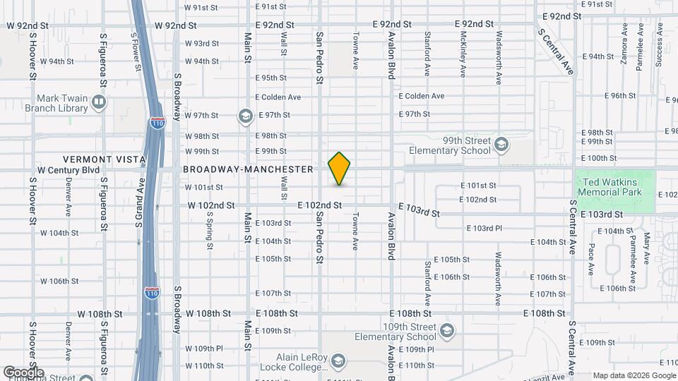 330 E 101st St Map and Location Details