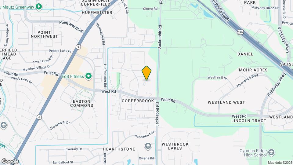 8530 Regalbrook Dr Map and Location Details