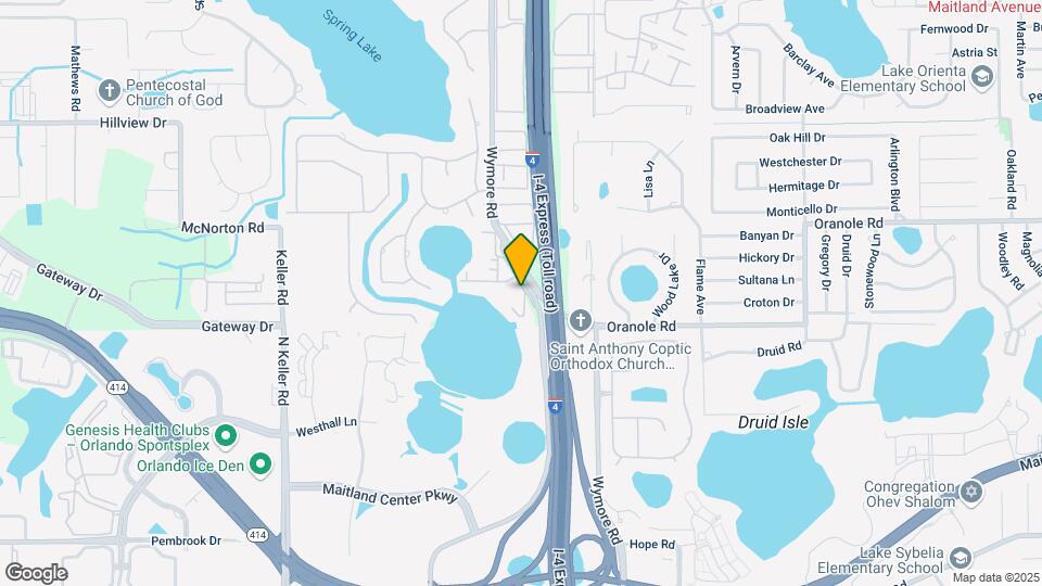 946 Lake Destiny Rd Map and Location Details