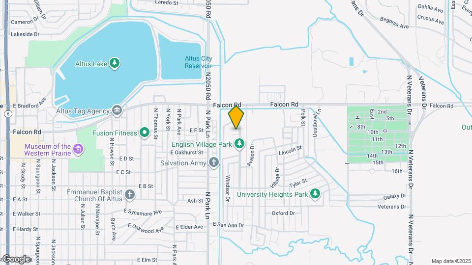 1327 Canterbury Blvd Map and Location Details