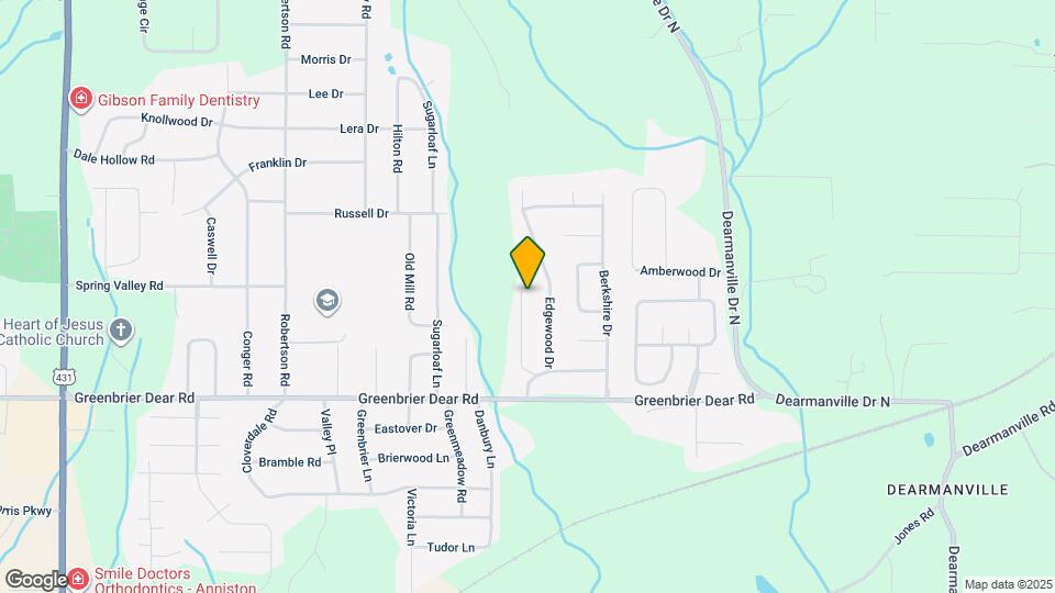 1015 Emory Pl Map and Location Details