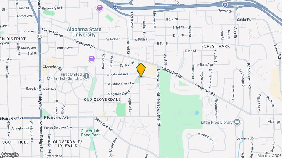 2219 College St Map and Location Details