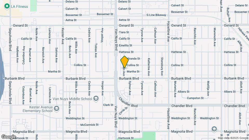 5642 Tilden Ave Map and Location Details