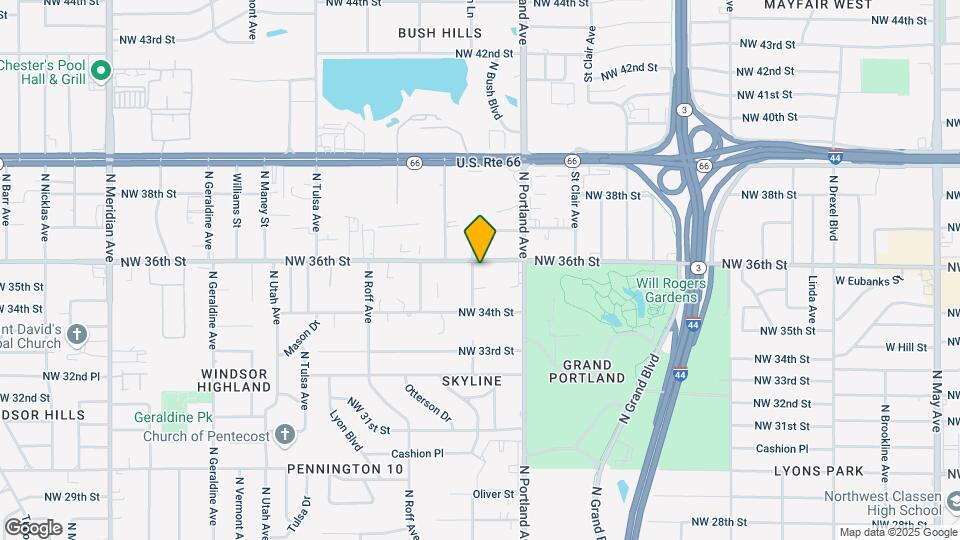 3740 NW 36th St Map and Location Details