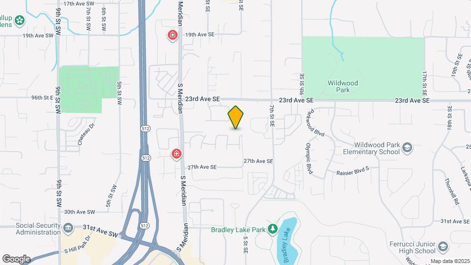 2431 S Meridian Map and Location Details